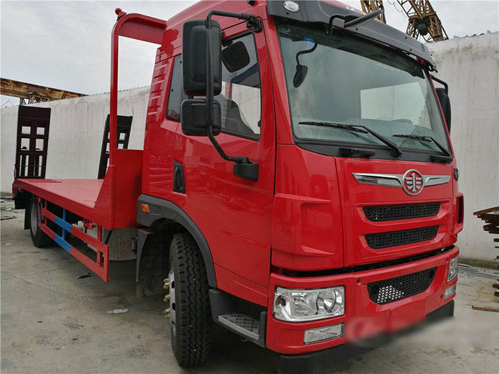 解放龙V平板运输车